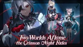 Genshin Impact | 4.6 "Two Worlds Aflame, the Crimson Night Fades" map exploration and quests.