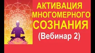 ПРОБУЖДЕНИЕ МНОГОМЕРНОГО СОЗНАНИЯ. Вебинар