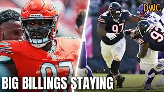 Bears Extend DT Andrew Billlings ... MASSIVE Steal || Chicago Bears News