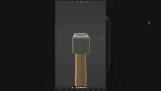 Low Poly Anvil Scene Blender Timelapse!