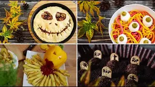 5 Easy HALLOWEEN 2023 recipes - Halloween food ideas - Halloween Snack recipes