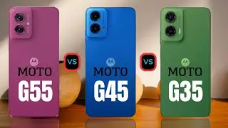 Motorola G55 5G vs Motorola G45 5G vs Motorola G35 5G