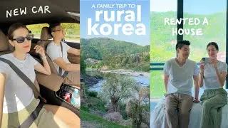 we rented a house in the korean countryside 🇰🇷🏡 family trip w/ in-laws in rural korea ⛰️ vlog