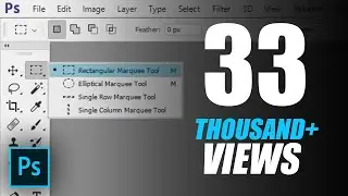 How to use Marquee Tool in Photoshop - Chapter - 1, Part - 1 (Hindi)