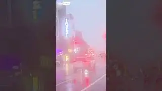 Taiwan hit by powerful typhoon