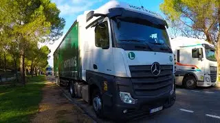 Обзор MERCEDES ACTROS euro6 БЕЗЗЕРКАЛКА 2021