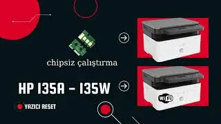 HP 135A   135W Yazıcı Resetleme Chip Reset