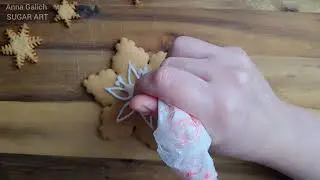 TOP 3 Snowflake sugar cookies - decorated cookies