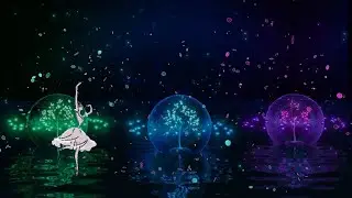 Футаж 💃Танцы на воде 💃 🕺 Три фрагмента 🌌 Water Dancing Background