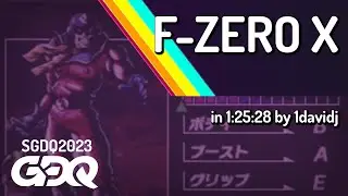 F-Zero X by 1davidj in 1:25:28 - Summer Games Done Quick 2023