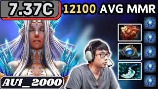 7.37c - Aui_2000 CRYSTAL MAIDEN Hard Support Gameplay 32 ASSISTS - Dota 2 Full Match Gameplay