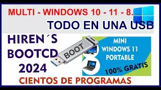 MULTI SISTEMAS - PROGRAMAS - MINI WINDOWS 11 PORTABLE