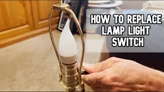 How to replace lamp light switch DIY video #lamp #lightswitch #bigalrepairs