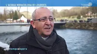 Lacqua miracolosa di Lourdes