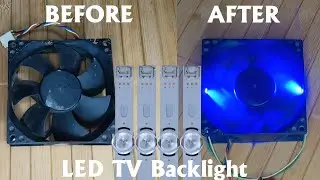 Use Old LED Backlight l Add LED in old Cooler Fan l CPU cooler fan l CPU LED l Computer LED FAN