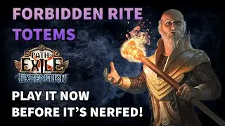 HUGE Bossing Damage - Forbidden Rite Totems Hierophant Build Guide - Path of Exile 3.15