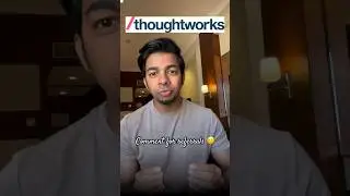 Thoughtworks Interview experience is live now 🔥 Tap 👆🔗 #interviewexperience #thoughtworks #sde