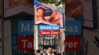 MASHLE has TAKEN OVER Japan #shorts