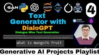 Unlocking Conversations: DialoGPT for Dynamic Text Generation | Generative AI Projects Hindi