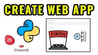 Empty Widget - Web App with Python Streamlit Lesson 28