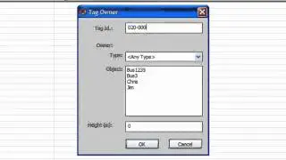 How to associate a tag to an object