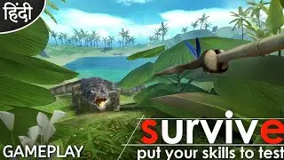 Survival Island Evo | GamePlay | New Survival Game | Hindi | Ark Mobile