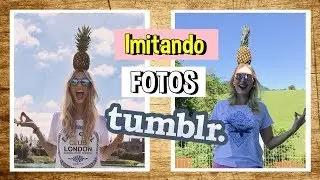 Imitando Fotos Estilosas e Tumblr de VERÃO | EM CASA E SOZINHA!!!