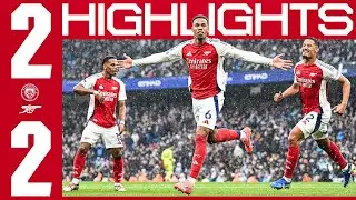 A HARD-FOUGHT POINT IN MANCHESTER 👊 | HIGHLIGHTS | Manchester City v Arsenal (2-2) | Premier League