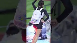 헤드샷 맞은 김진아 치어리더 직캠 Kim Jina Cheerleader fancam 240719 |8K