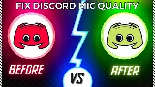 Discord - How To Fix Bad Mic Quality (NEW) 2022-2023