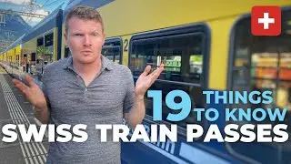 SWISS TRAIN PASSES: 19 Things to Know | Swiss Travel Pass & Swiss Half Fare Card | Swiss Rail Passes