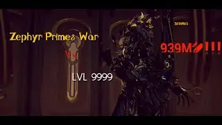 [WARFRAME] Zephyr Prime | vs Level 9999 | Steel Path - Disruption |  BILLIONS OF DAMAGE!