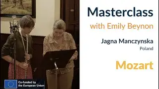 Jagna Manczynska - Mozart G major Concerto - MASTERCLASS