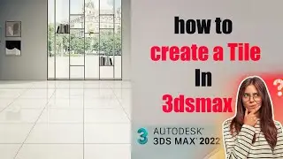 How to create a floor tile in 3dsmax vray/floor material in 3dsmax 