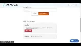 How to Cancel Your Account @PDFSimpli.com