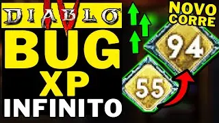 DIABLO 4 - NOVO!! BUG DE XP INFINITO!!!! QUEBRADO!!!! INIMIGOS RENASCEM INSTANTANEAMENTE!!