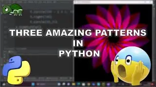 Amazing patterns with python with the help of turtle library || turtle library in python || python