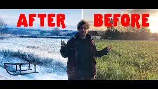 Create a Winter Wonderland  in After Effects and Photoshop (Teaser)