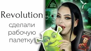 Палетка прямо из болота лол I heart Revolution x Shrek (две палетки в обзоре)