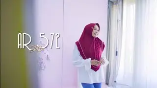 Hijab Arrafi Terbaru AR 572 Kerudung Jilbab Bergo Kekinian Variasi List dan Pliskit