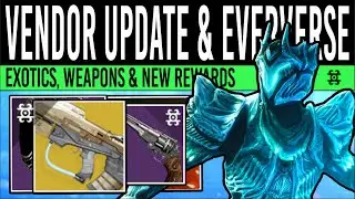Destiny 2: NEW EVERVERSE LOOT & VENDORS UPDATED! New QUEST, Eververse, Weapon Rolls, ADA-1 (30 May)