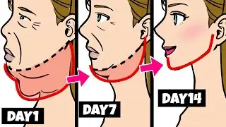 12min!! Reduce Double Chin and Get a Defined Jawline with this Exercise! Slim Beautiful Neck