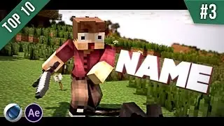 TOP 10 Minecraft Intro Templates Cinema 4D & After Effects #3 + FREE Download