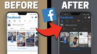 Enable DARK MODE on Facebook App! (easiest way-every phone)