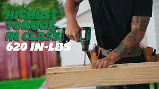 18V MultiVolt™ Cordless Brushless Driver Drill & Impact Driver Combo Kit | Metabo HPT KC18DEXQB