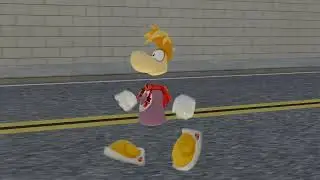 (SFM) Rayman Walking to Break My Stride by Matthew Wilder
