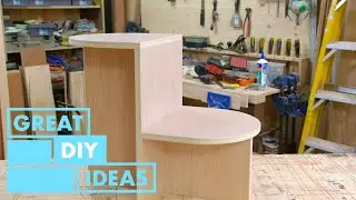 How to make a Simple Step Seat | DIY | Great Home Ideas