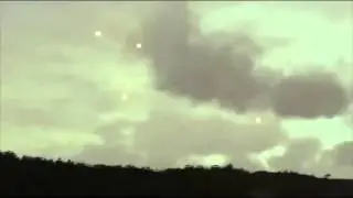 UPDATE!! Aug 2012 -Amazing Cyprus Footage Of Multiple UFO's- DEBUNKED** See description