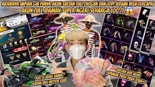 AKHIRNYA IMPIAN GW PUNYA AKUN SULTAN FULL EVOGUN DAN TOPI JERAMI BISA TERCAPAI SEHARGA MOTOR ZX25R😱