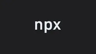 1 minute coding tip: npx to make it easier to run npm binaries from your JS project